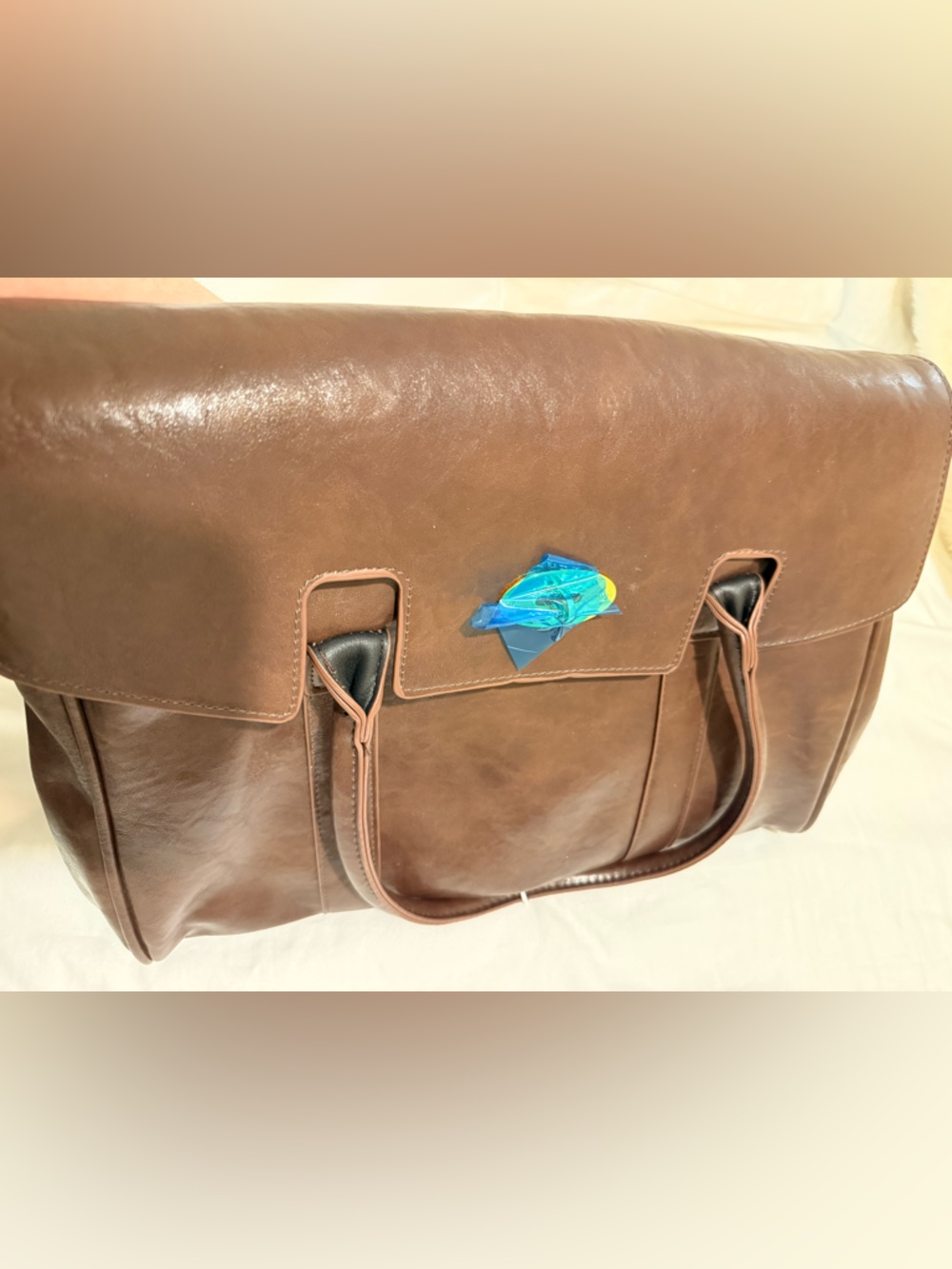 Vegan leather bag Mulberry Bayswater inspired